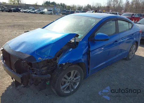 2017 Hyundai Elantra Value Edition from USA, damaged, VIN KMHD84LF5HU379790